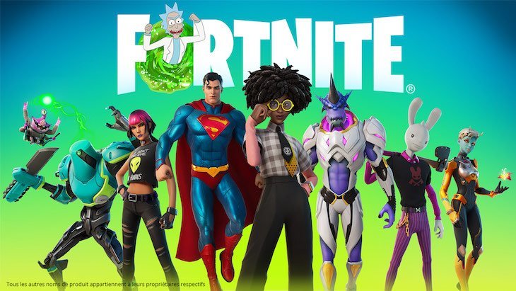 affiche de présentation de Fornite - définition megadico