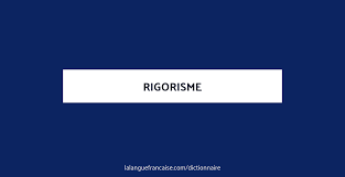 Rigorisme Religion Rigeur MegaDico Définition