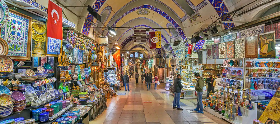 bazar marché tunisien