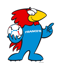 mascotte france 98 en coq coupe du monde