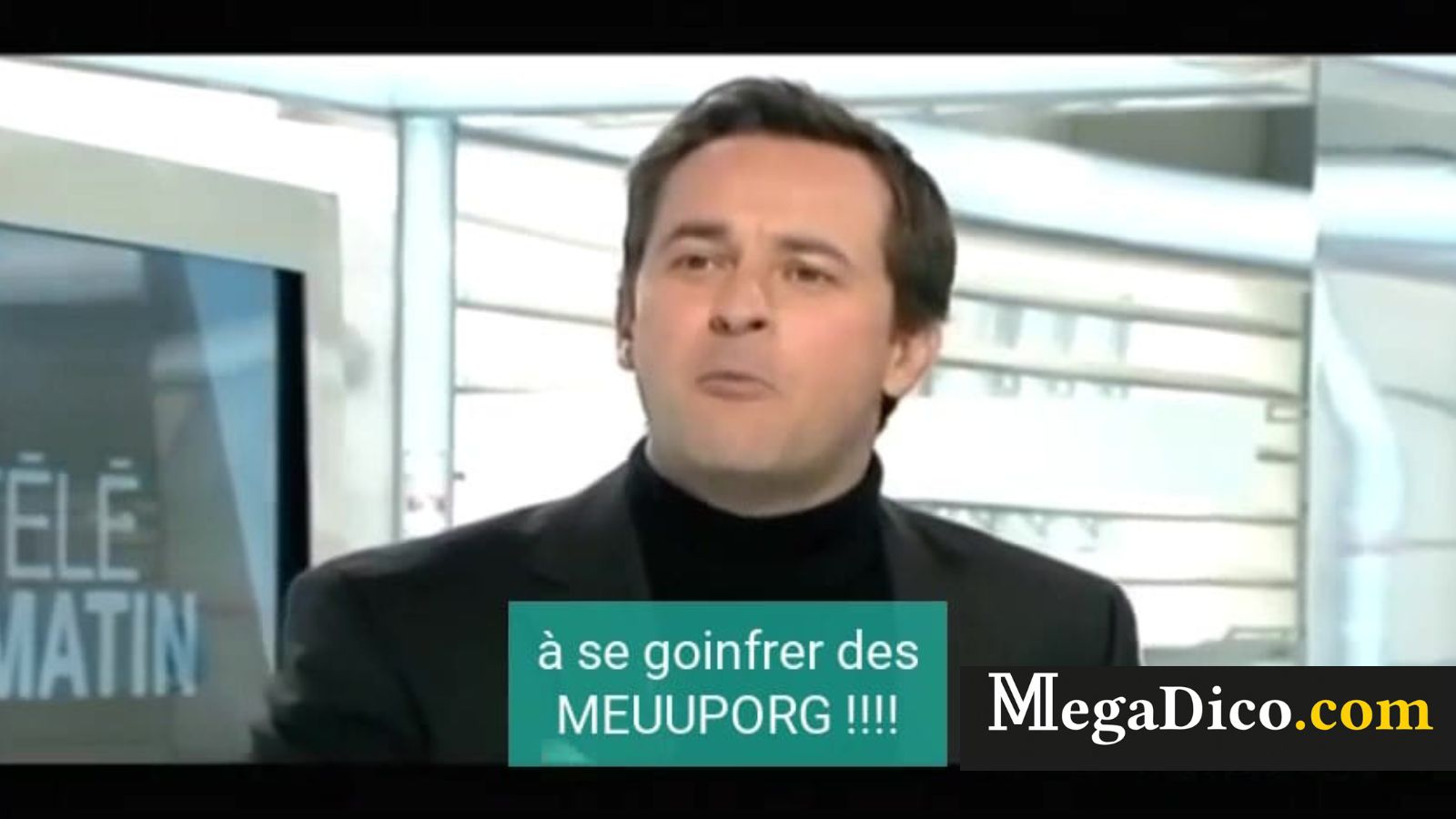télé matin explication du sigle MMORPG par un journaliste - Définition MegaDico
