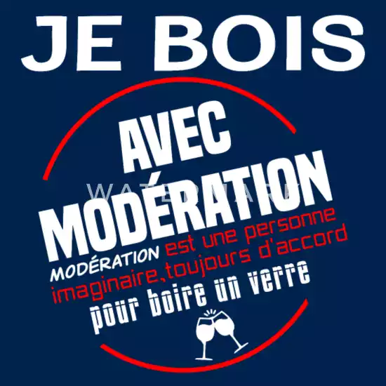 photo boire avec modératon 